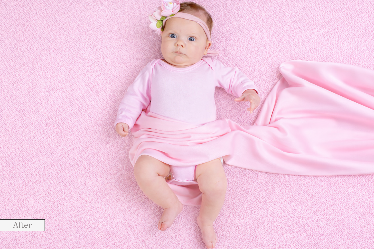 Newborn Photo Editing After