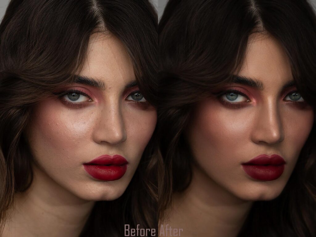Advanced Retouching Before & After Photo