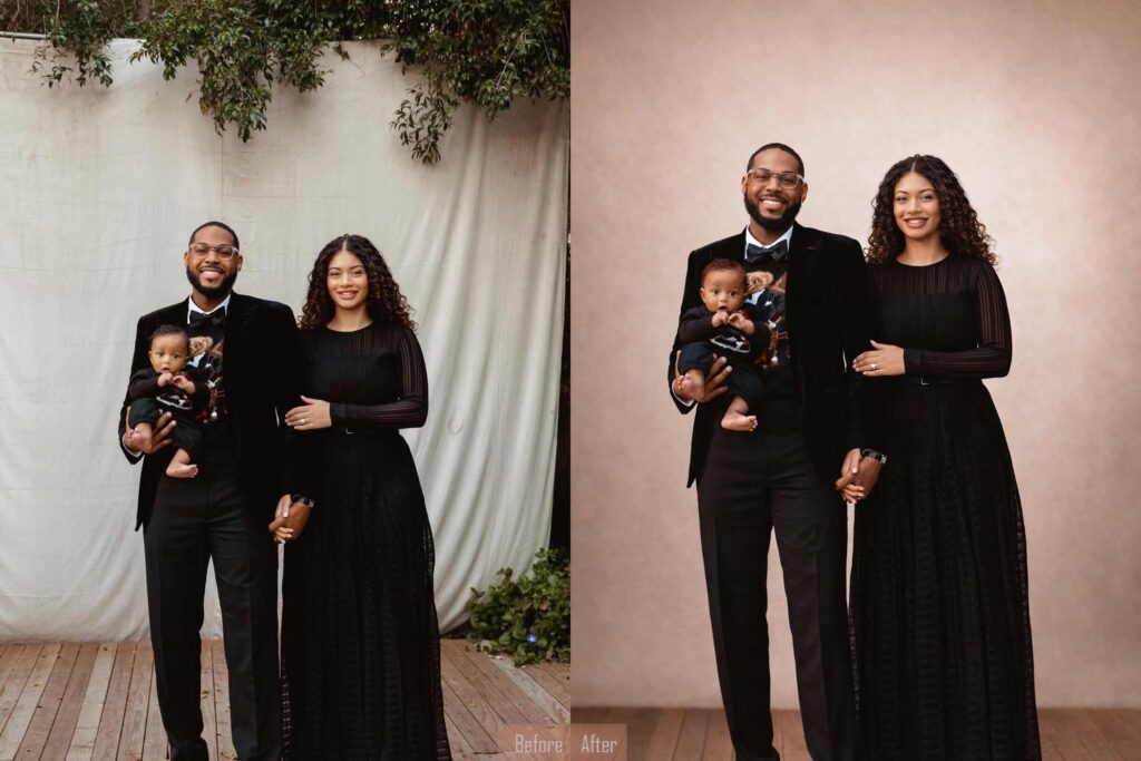 Family Event Photo Retouching