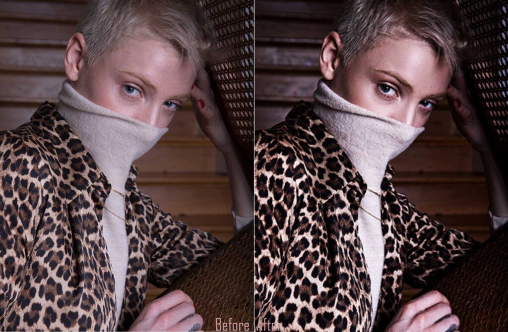 HDR Image Retouching Before & After Photo