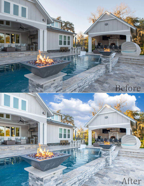 High-end Retouching Before & After Photo