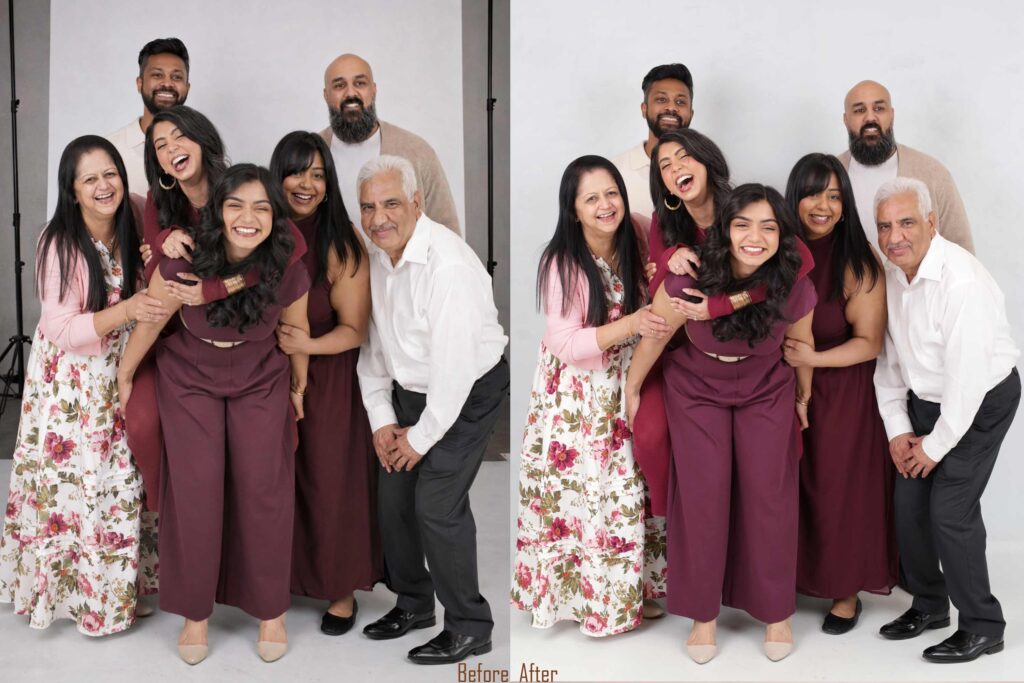 Premium Family Photo Retouching